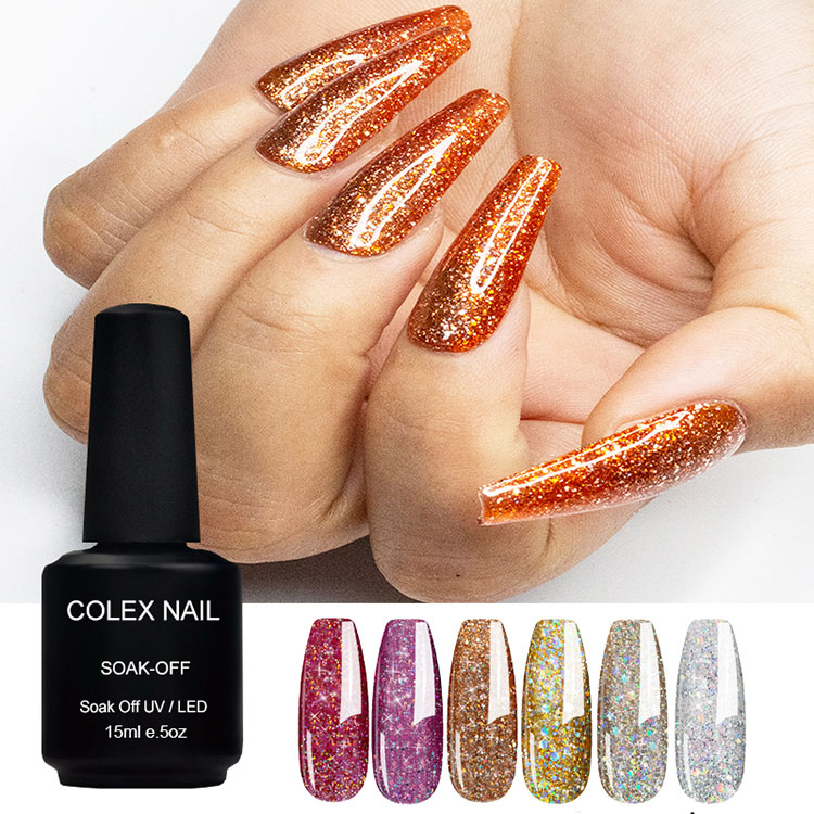 Flash Diamond Colours Glitter Gel Lakier do paznokci